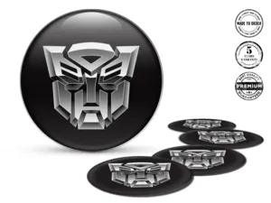 Rim Stickers Car Logo Pro Cosmic Pulse Core Wave